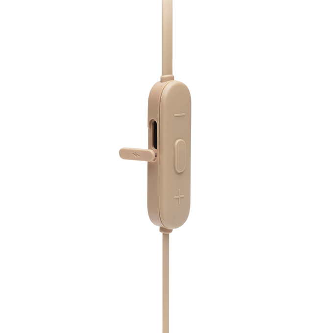 JBL Tune 215BT - Champagne Gold - Wireless Earbud headphones - Detailshot 2 image number null